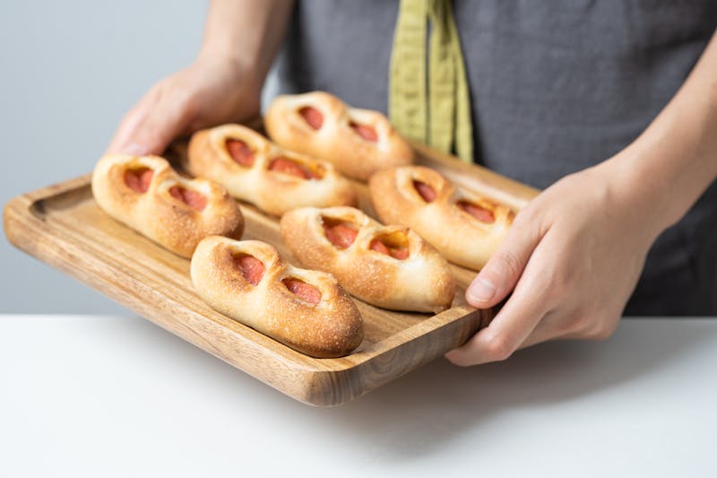 Meat Lovers Calzone packed with sausage and bacon